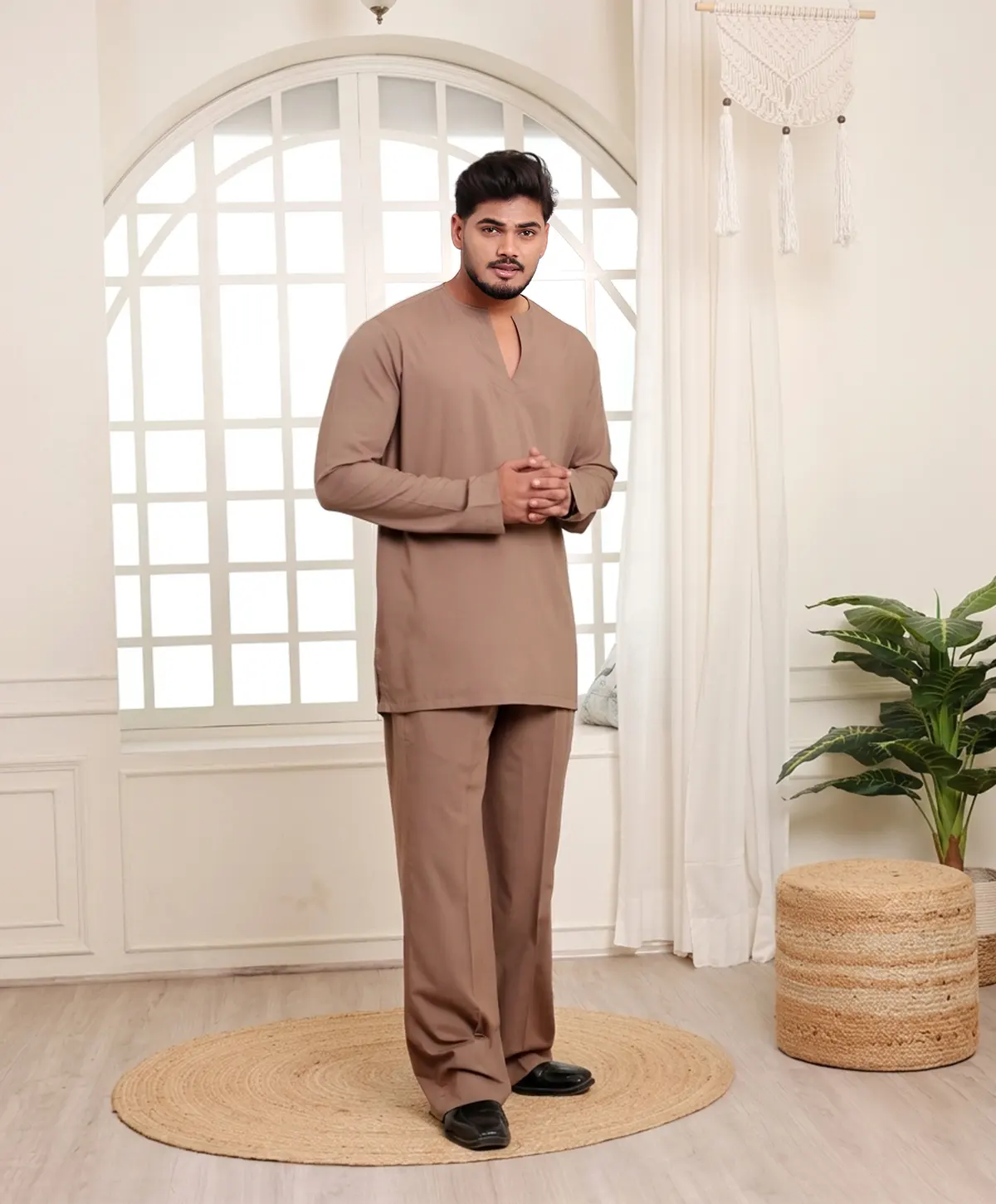 Desert Brown Co-Ord Set For Men - Image 2