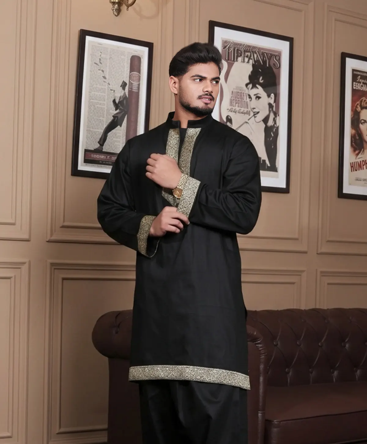 Ethnic Sufiyana Kurta Salwar - Image 2