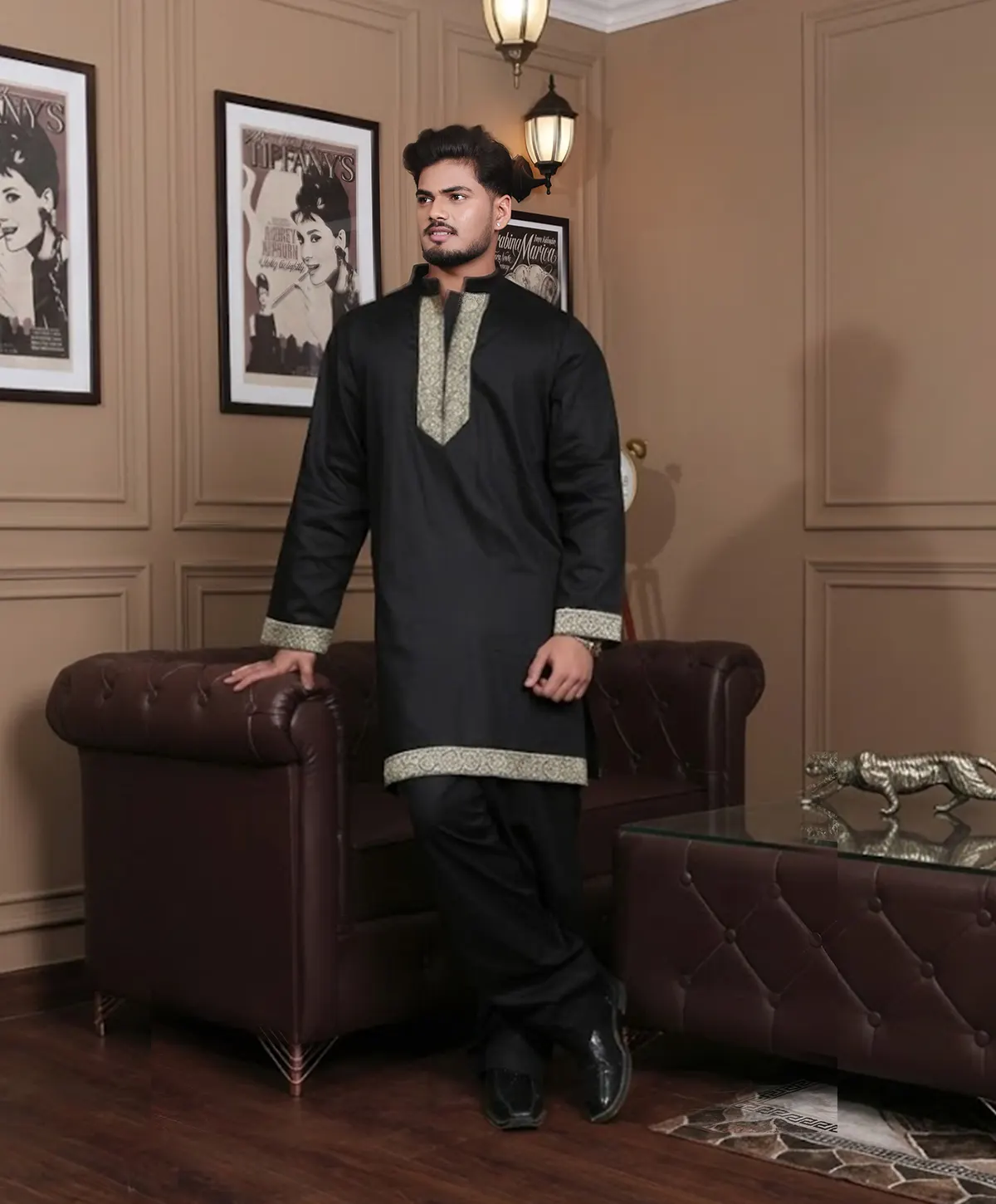 Ethnic Sufiyana Kurta Salwar - Image 3