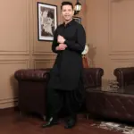 Royal Black Dhoti Salwar Kurta