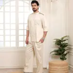 Urban Ivory Co-Ord Set For Men