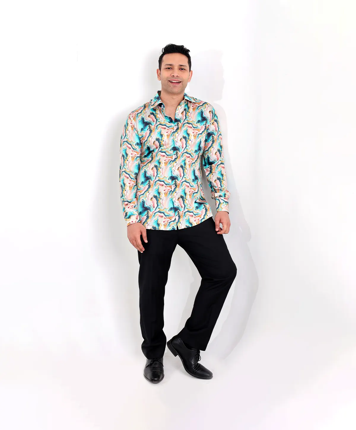 Splash Aqua Shirt - Image 2