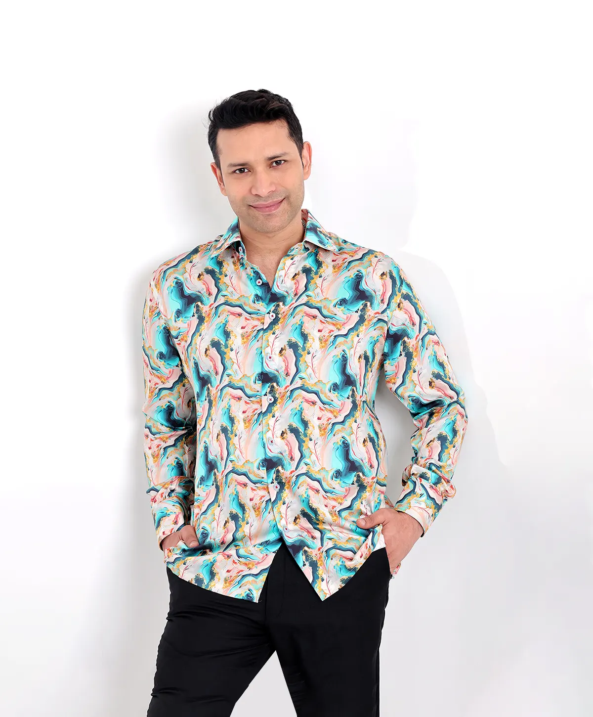 Splash Aqua Shirt