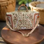 Mehfil Banjara Bag (Natural with Brown)