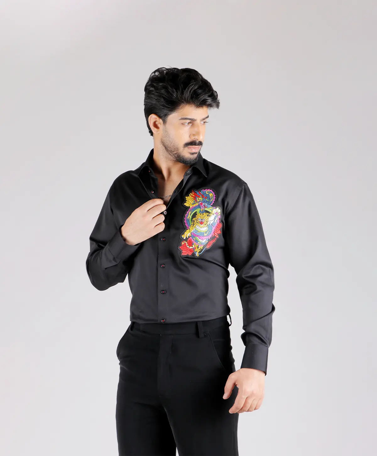 Mid-Night Dragon Shirt - Image 3