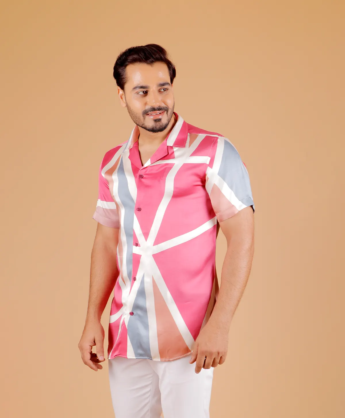 Pink Pulse Resort Shirt - Image 2