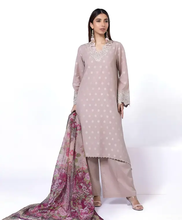 Khaadi Jacquard (Embroidered)
