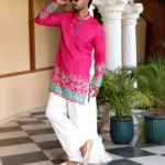 Bagh-e-Noor The Royal Garden Collection - Pink kurta