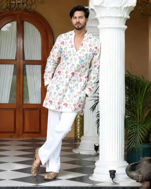 Bagh-e-Noor The Royal Garden Collection - White