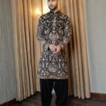Midnight Heritage Kurta with Salwar