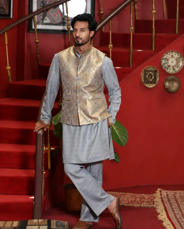 Mehfil-E-Gul Collection - Grey