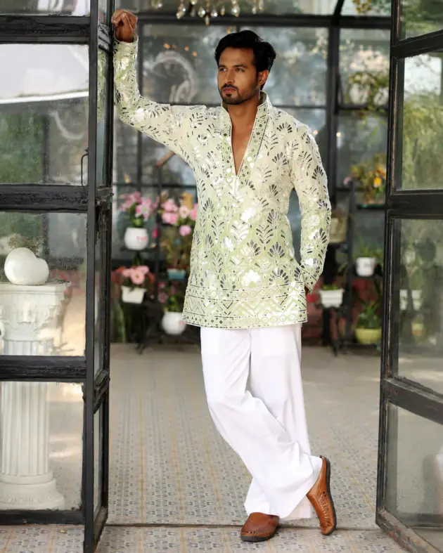The Silver Garden Collection - Pistachio