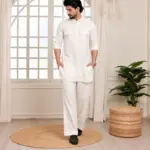 Elite Co-Ord Set - Pearl White