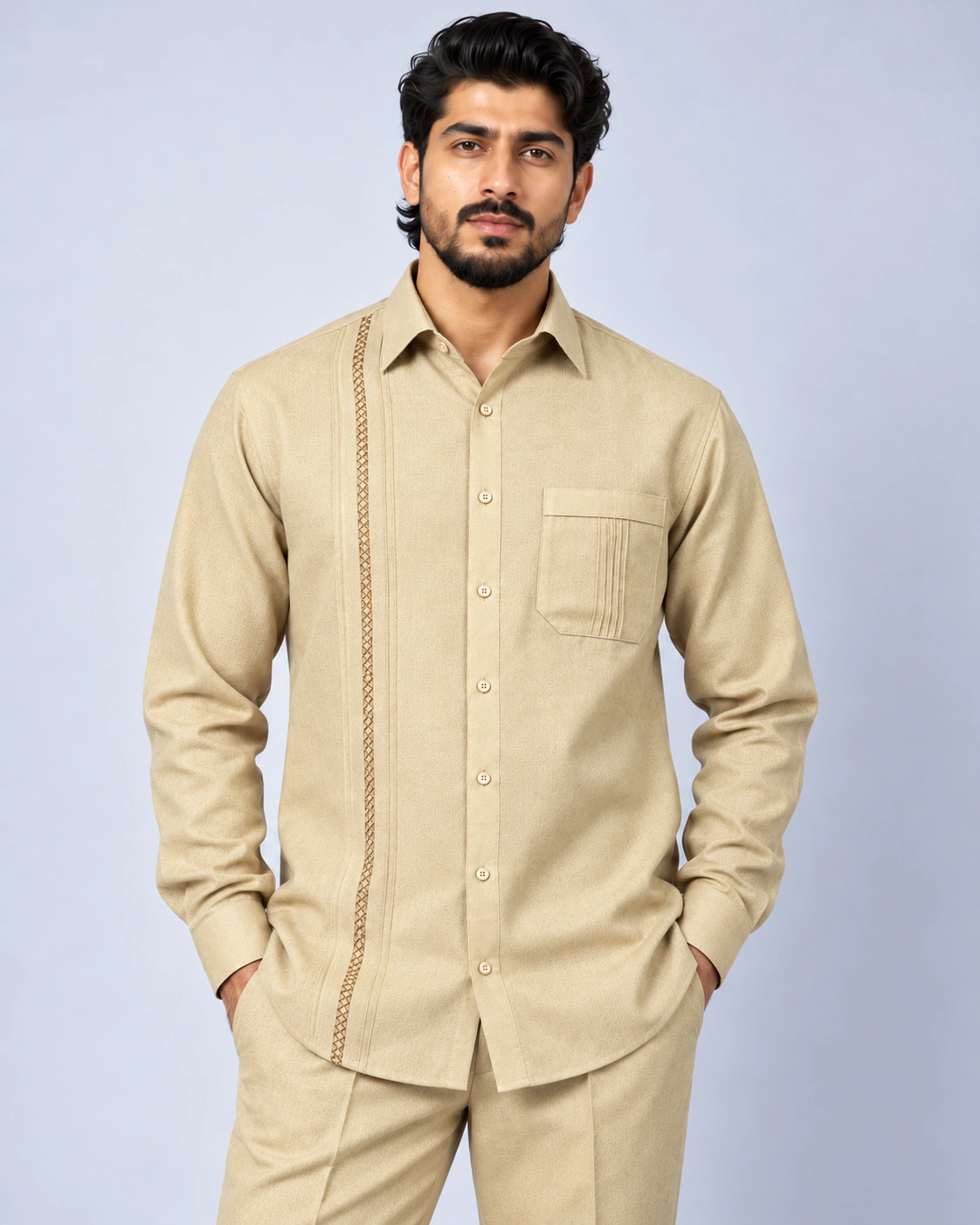 Camel Colour Co-Ord Set - Image 2