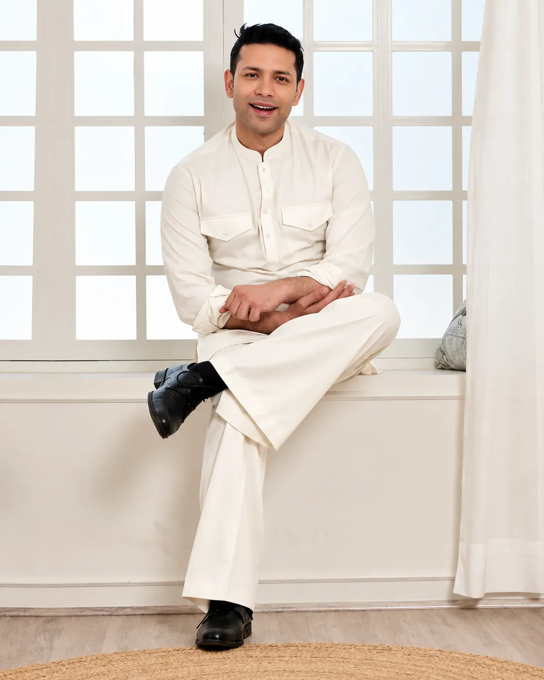 Essential Co-Ord Set - Off-White - Image 3