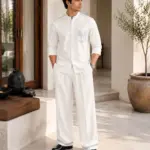 Urban Co-Ord Set - Pearl White