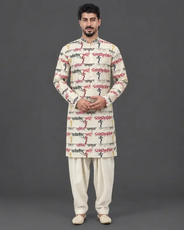 Nayanoir Ganesh Vandan Kurta with Salwar
