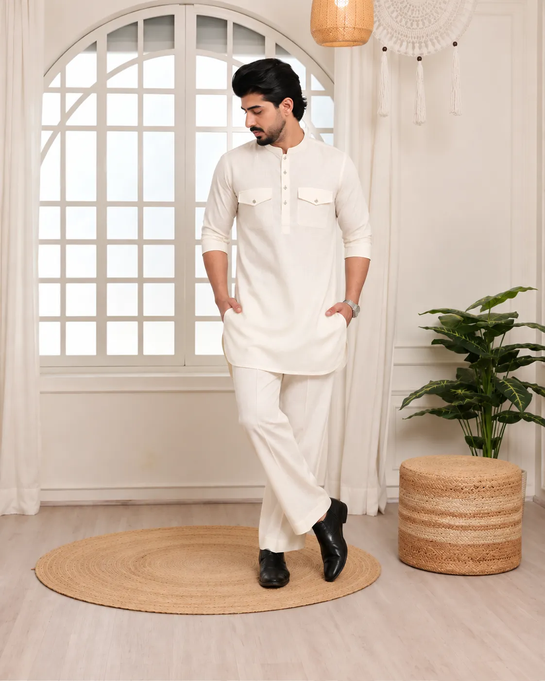 Elite Co-Ord Set - Off White