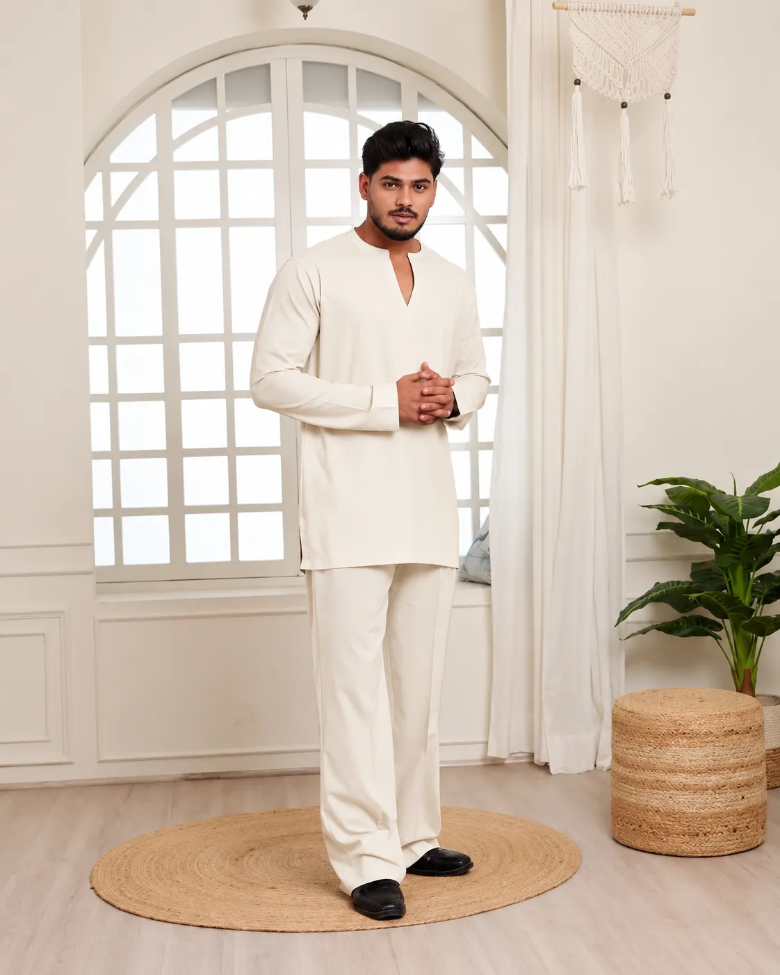 Signature Co-Ord Set - Off White - Image 2