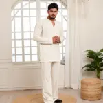 Signature Co-Ord Set - Pearl White