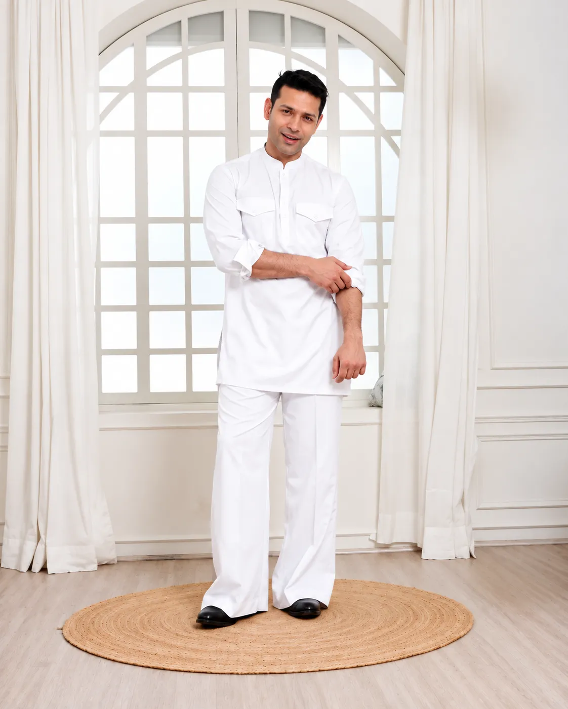 Essential Co-Ord Set - Pearl White - Image 2