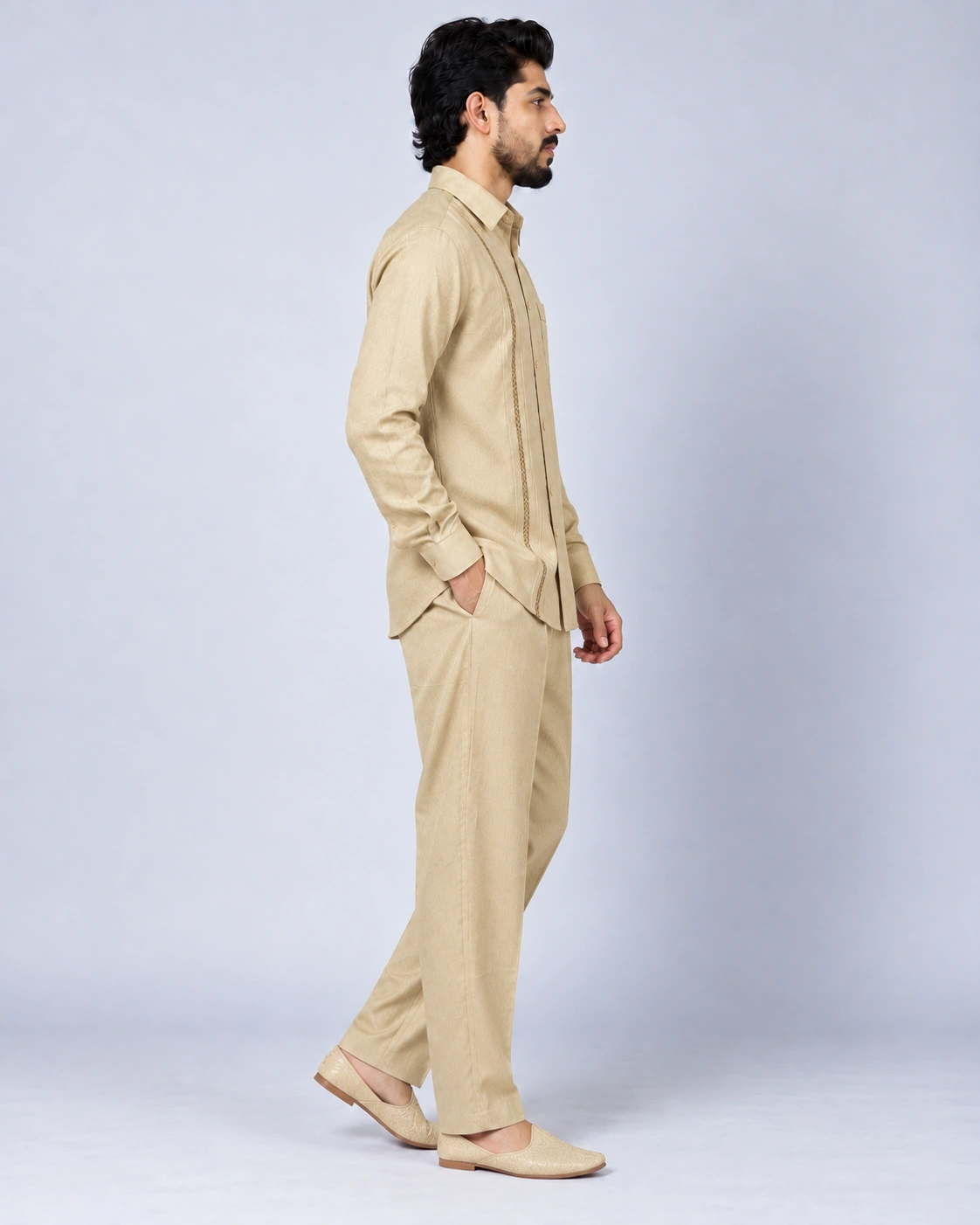 Camel Colour Co-Ord Set - Image 3