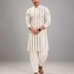 Nayanoir Sunehri Rekha Kurta Set - Top and Bottom