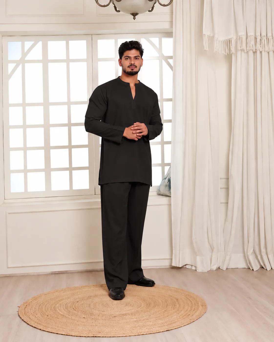 Signature Co-Ord Set - Black - Image 2