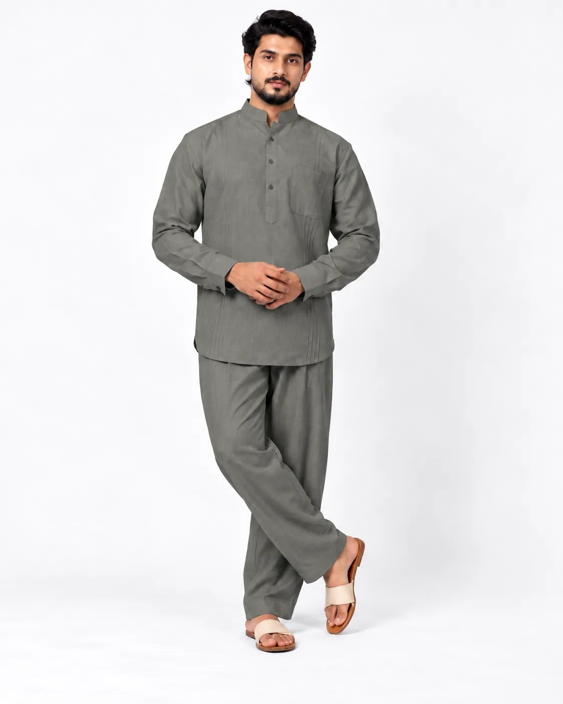 Lagoon Co-ord Set - Olive Green