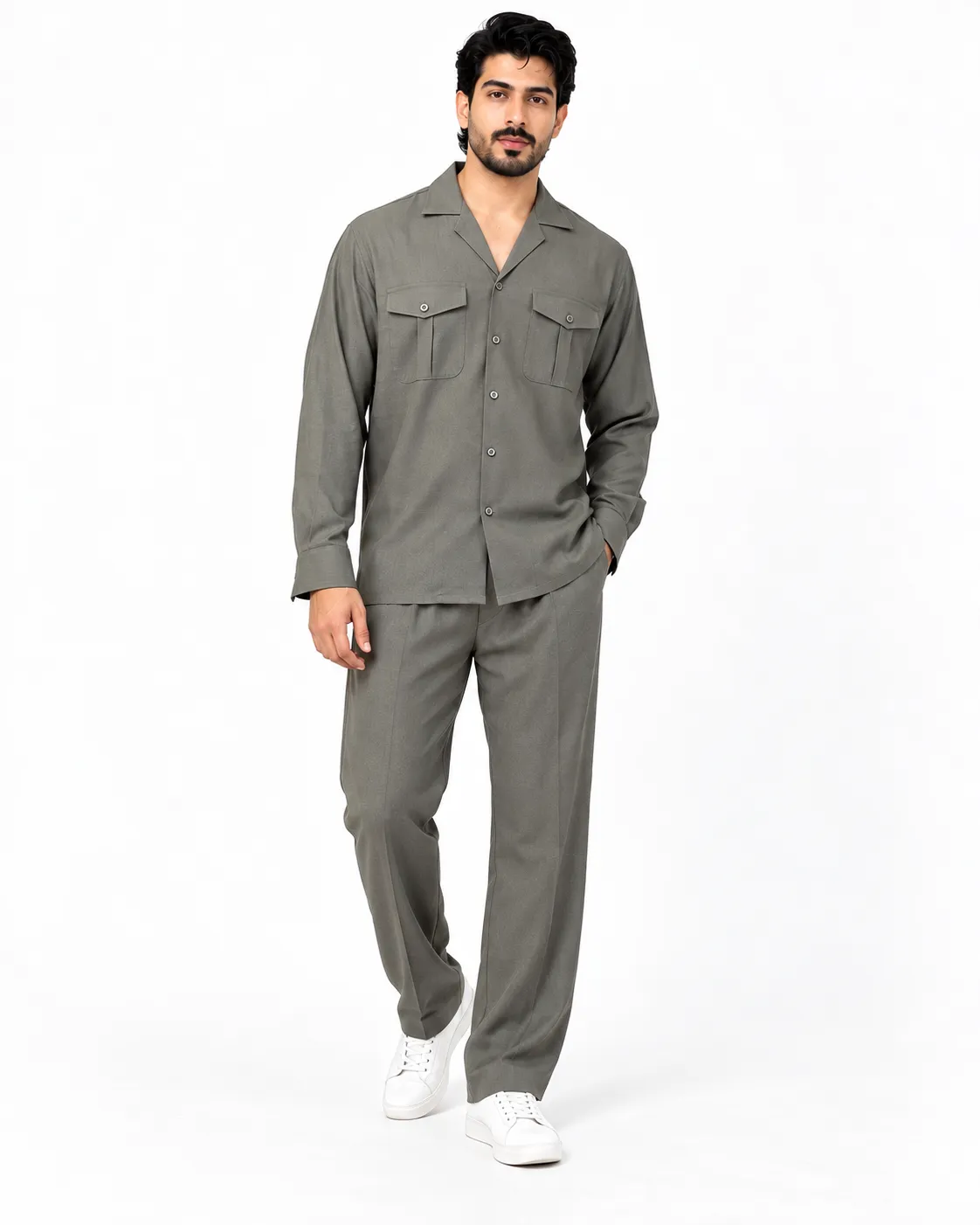 NayaNoir - Drift Co-ord Set - olive green