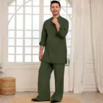 Essential Co-Ord Set - Olive Green