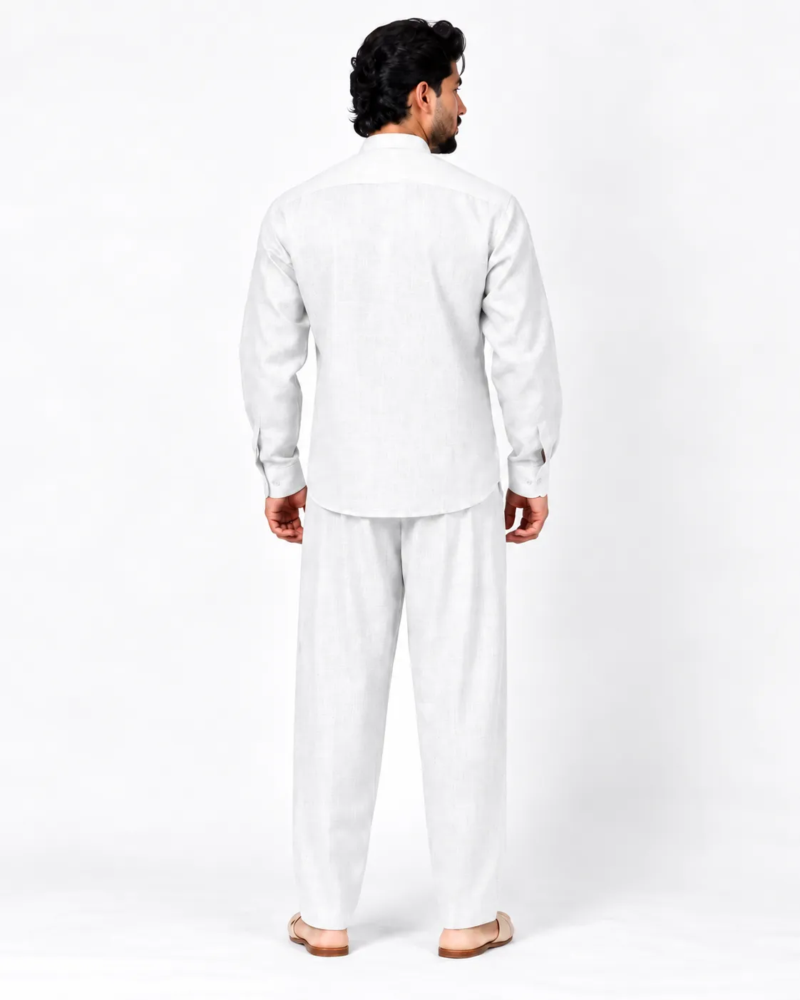 Lagoon Co-ord Set - Preal White - Image 3