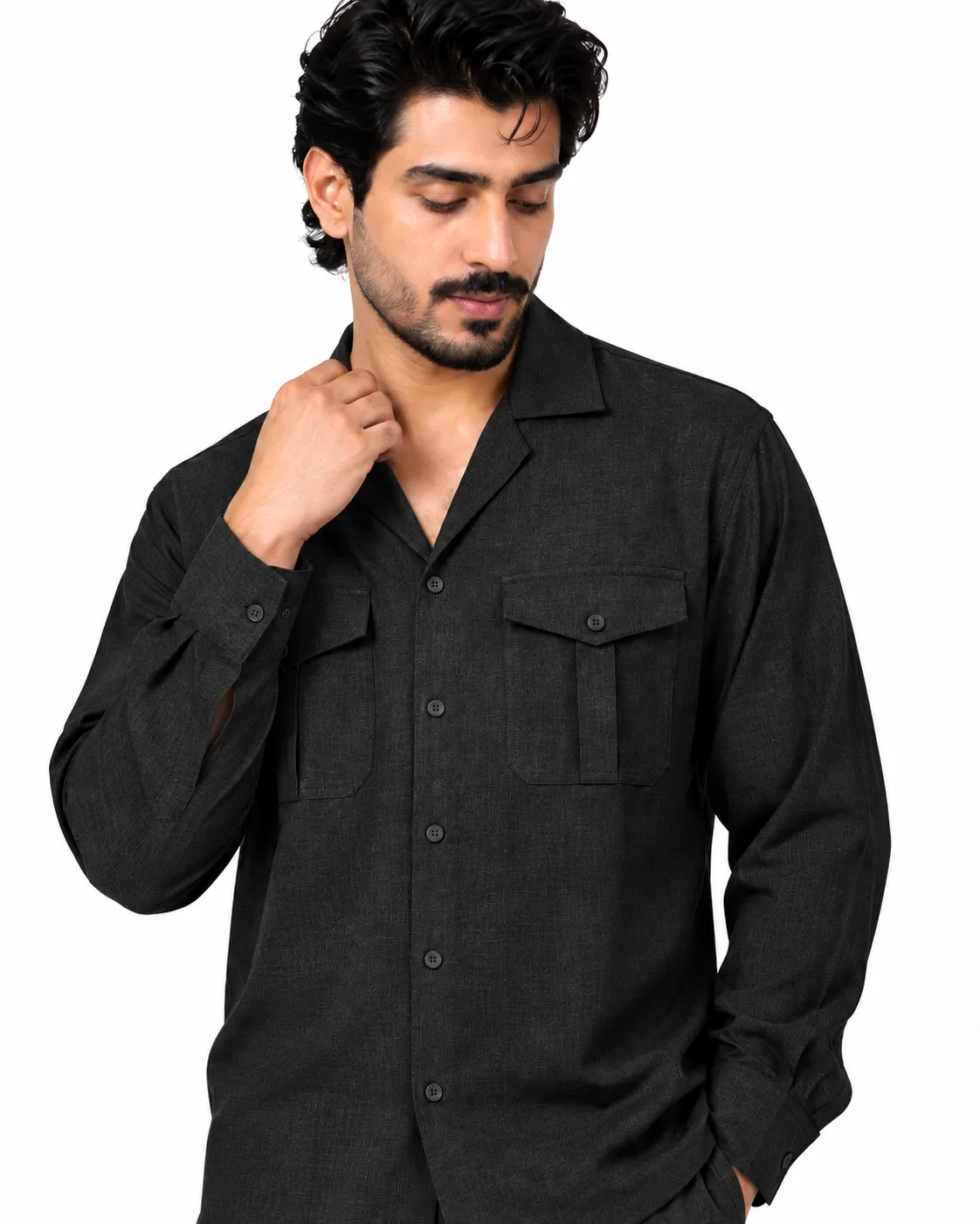 NayaNoir Drift Co-ord Set - Black - Image 2