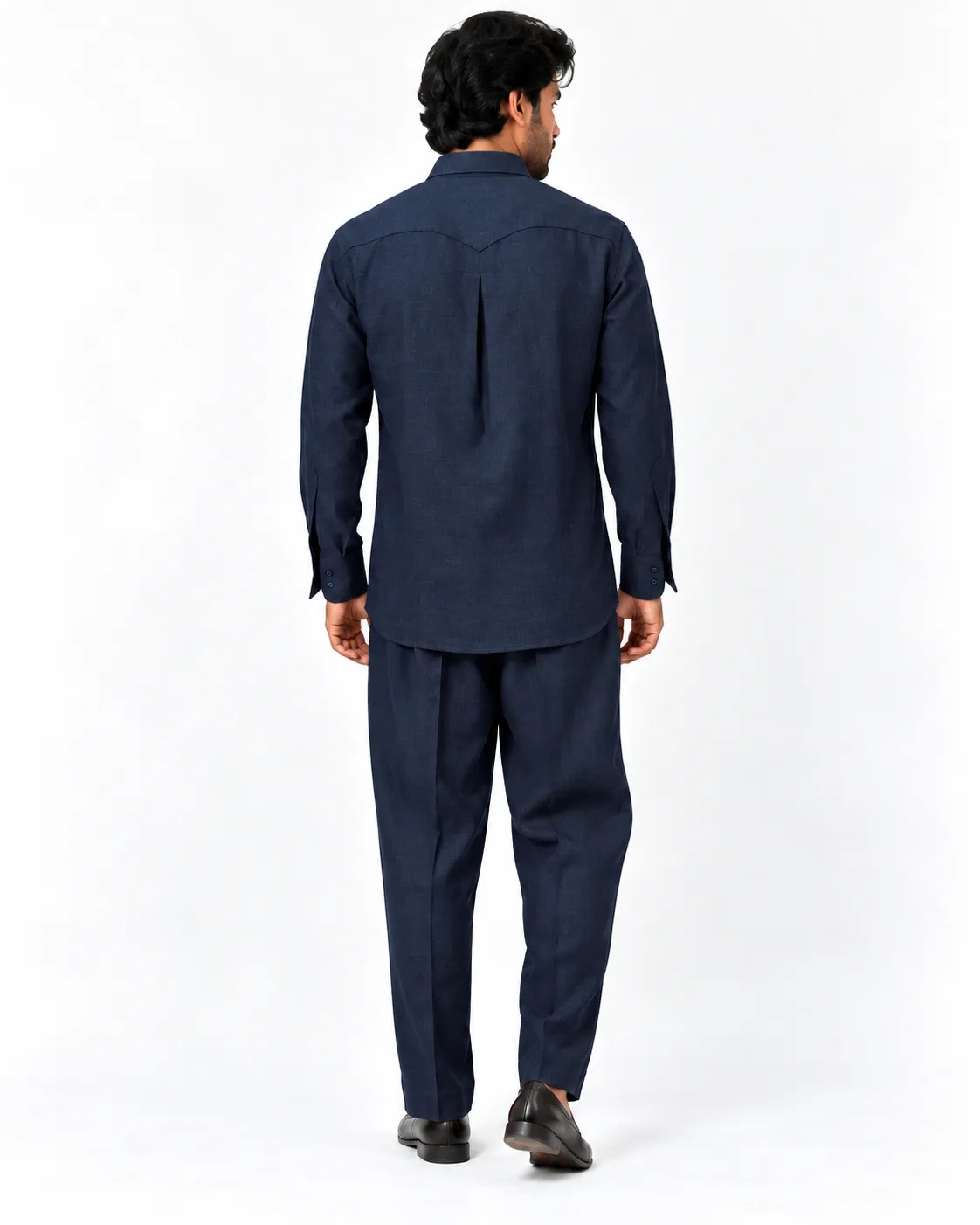 Muse Co-ord Set - Navy Blue - Image 2