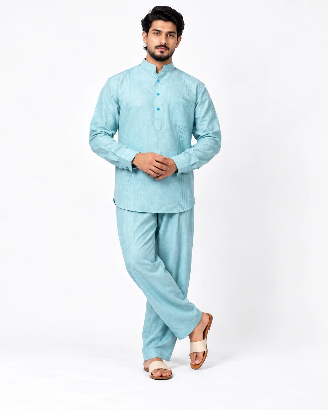Lagoon Co-ord Set - Aqua