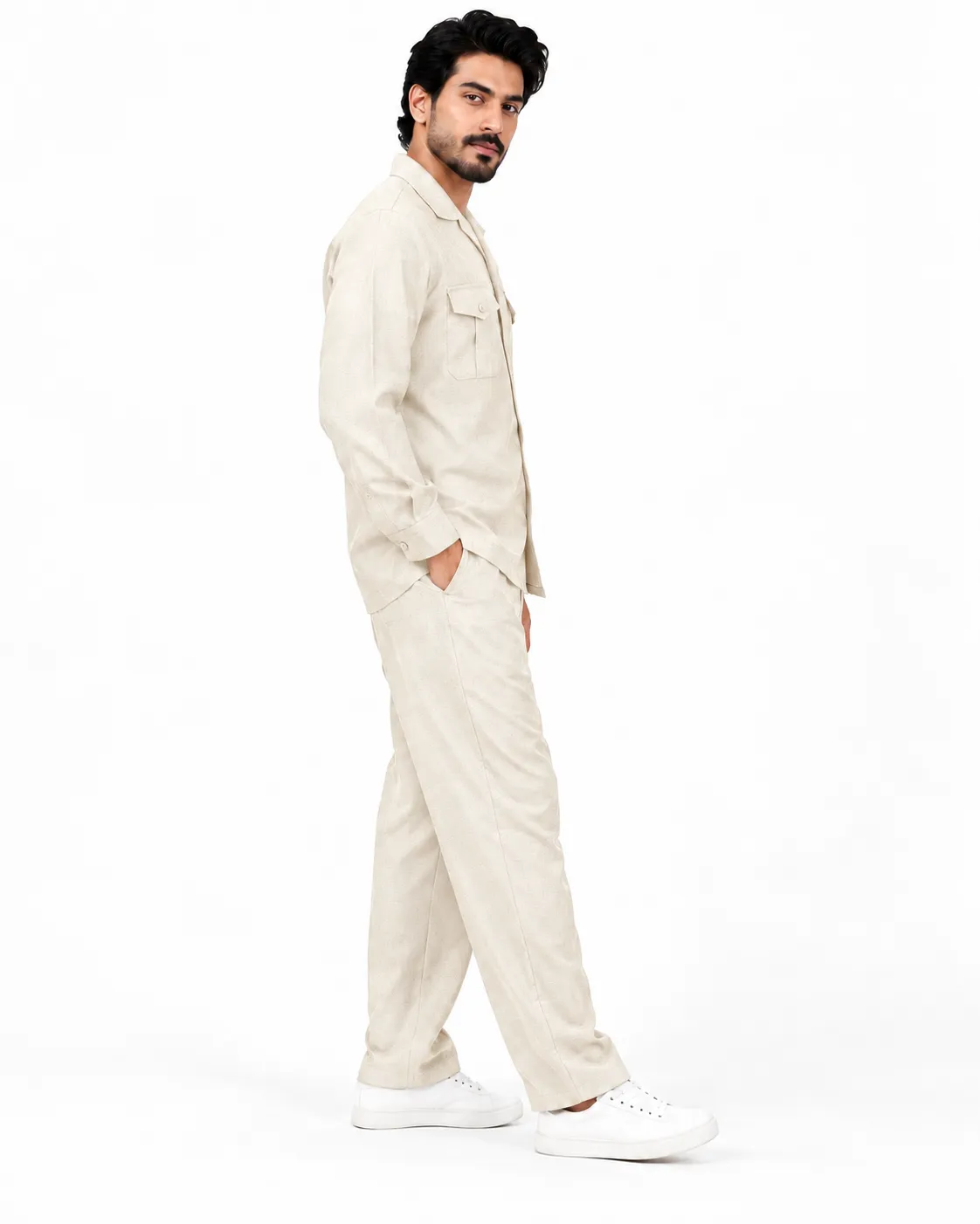 NayaNoir Drift Co-ord Set - off - White - Image 2