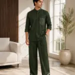 Urban Co-Ord Set - Olive Green