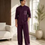Urban Co-Ord Set - Wine