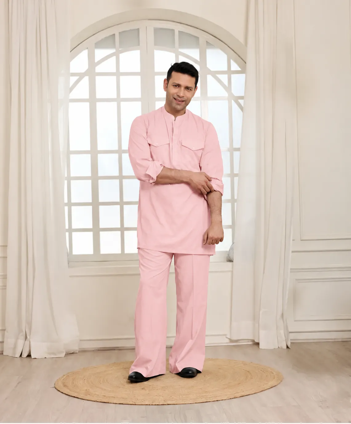 Essential Co-Ord Set - Pink - Image 2