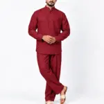 Lagoon Co-ord Set - Mahroon