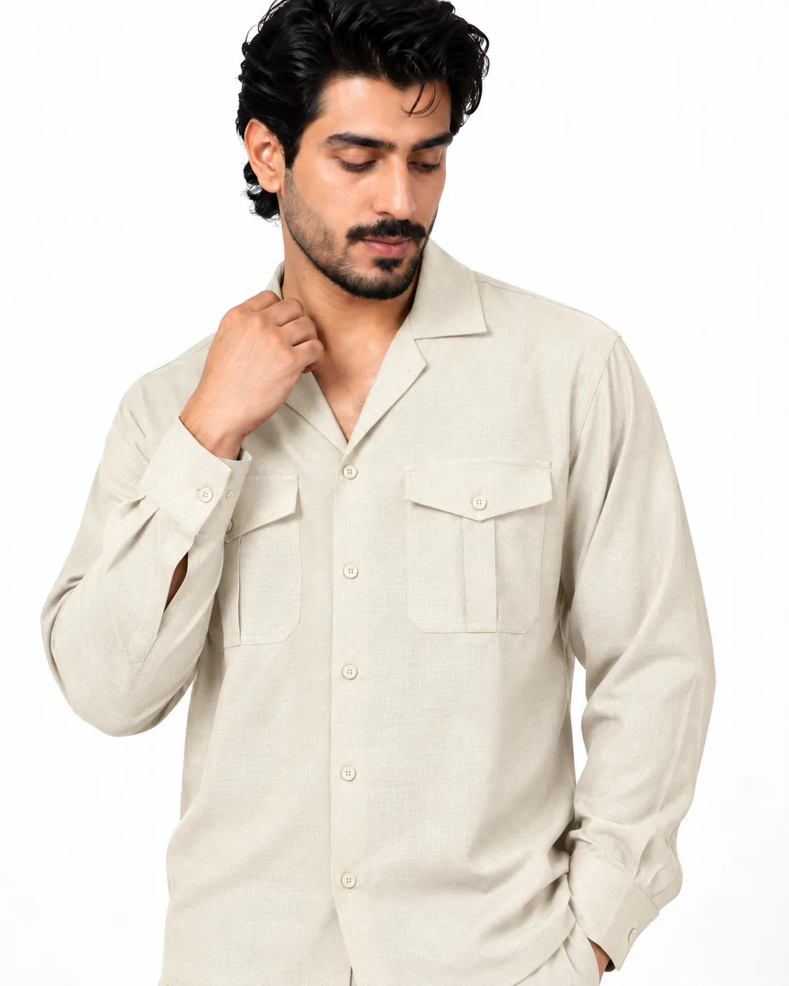NayaNoir Drift Co-ord Set - off - White - Image 4