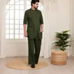 Elite Co-Ord Set - Olive Green
