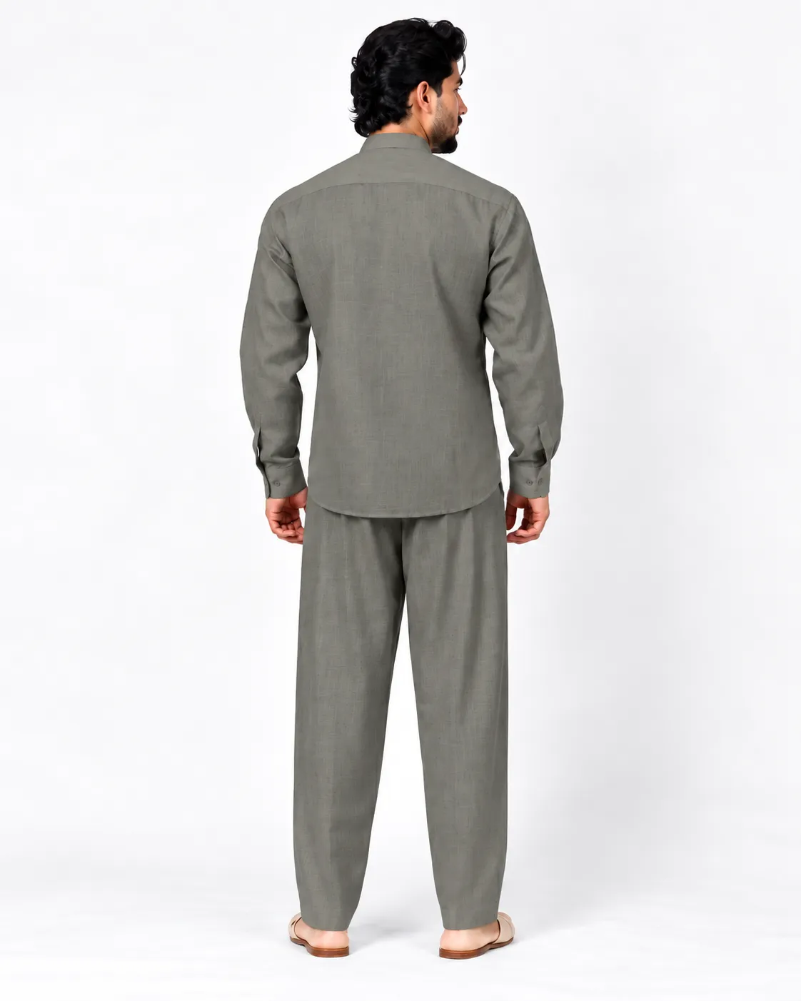 Lagoon Co-ord Set - Olive Green - Image 2