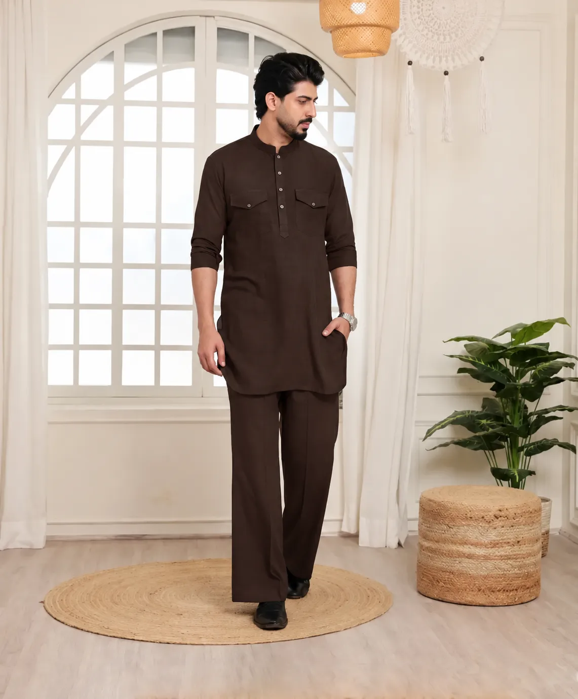Elite Co-Ord Set - Chocolate