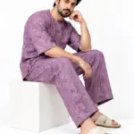 Veloura Co-ord Set - purple