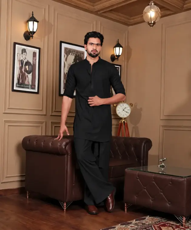 Smart Co-Ord Set - Black