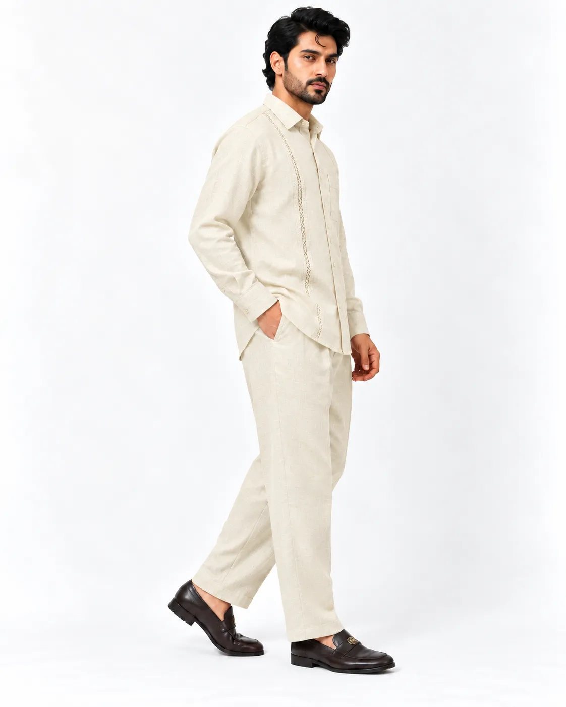 Muse Co-ord Set - Off White - Image 5