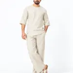Veloura Co-ord Set - Off White