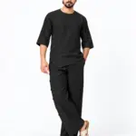 Veloura Co-ord Set - Black