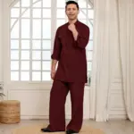 Essential Co-Ord Set - Mahroon